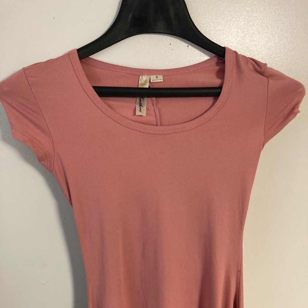 Pink Casual Dress